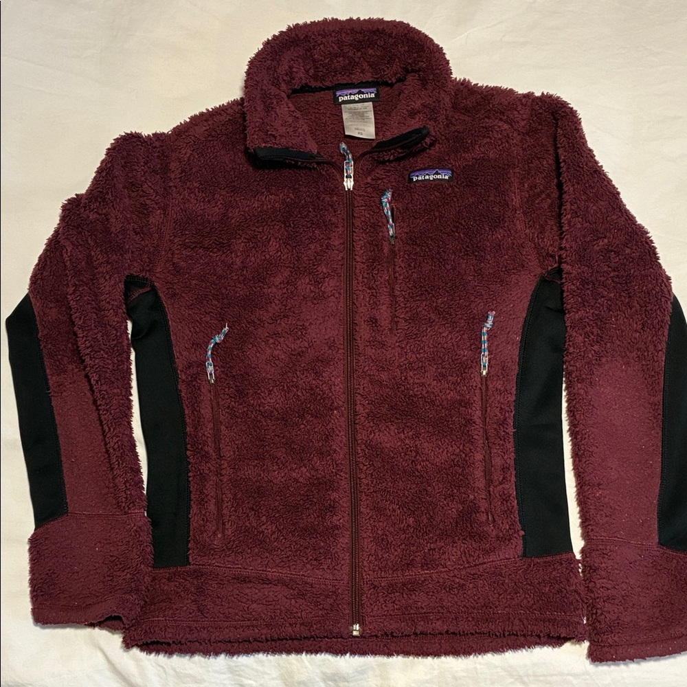 Men’s XS Patagonia Los Gatos Burgundy Fleece Jacket